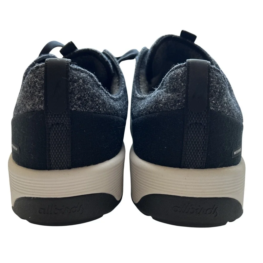 Allbirds NWOB Men's Sneakers Wool Cruiser Waterproof Size 13 Gray Heathered - Picture 12 of 15